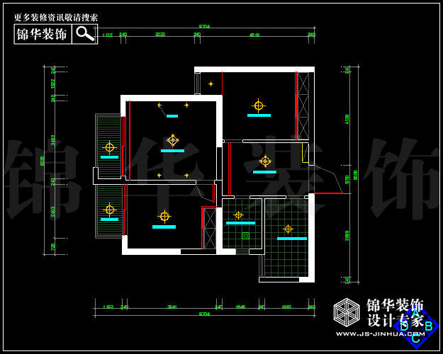 天鳳國際廣場(chǎng)B4戶型76平米 戶型